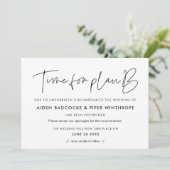 Minimalistische statusupdate aankondiging voor de (Staand voorkant)