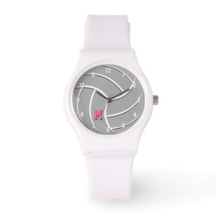 minimalistische stijlmeisjes elke kleurenvolleybal horloge