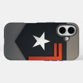 Minimalistische Symbool iPhone Case - Algemeen Ont (Achterkant (horizontaal))