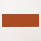 Minimalistische Terracotta Yoga Mat (Achterkant (horizontaal))