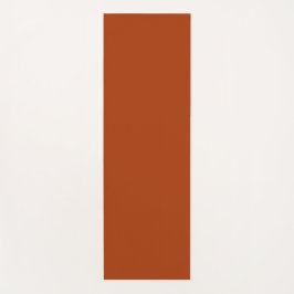 Minimalistische Terracotta Yoga Mat