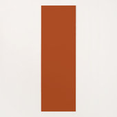 Minimalistische Terracotta Yoga Mat (Achterkant)