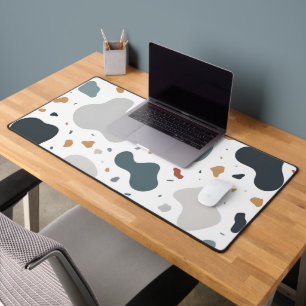 Minimalistische Terrazzo-stijl op maat gemaakte st Bureaumat