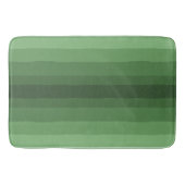 Minimalistische tinten van groene verloopstrepen badmat (Voorkant)