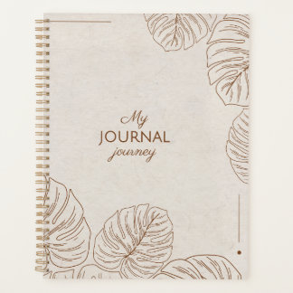 Minimalistische Tropische Monstera Blad Esthetiek Planner