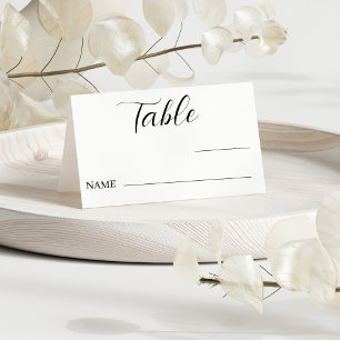Minimalistische Trouwtafel Aantal Plaatsing van de
