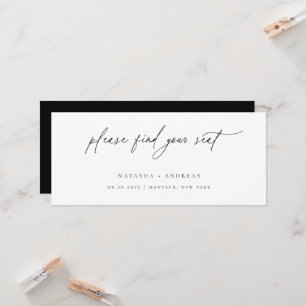 Minimalistische Trouwtafel Stoelkaart Header Kaart