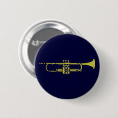 Minimalistische Trumpet-Button Ronde Button 5,7 Cm (Voorkant /achterkant)