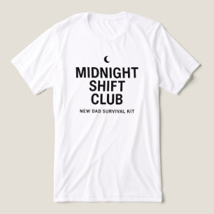 Minimalistische typografie ontwerp voor de Midnigh Tri-Blend Shirt