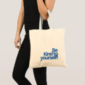MINIMALISTISCHE TYPOGRAFIE QUOTE TAS (Voorkant (product))