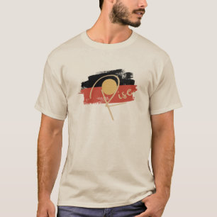 Minimalistische typografie Unisex Statement T-shir T-shirt