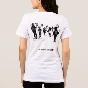 Minimalistische Urban Streetwear Grafische T-Shirt