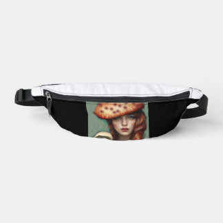 minimalistische vintage designer paddenstoel tripp heuptasje