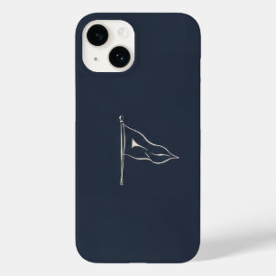 Minimalistische Vlag Hoesje voor Telefoon