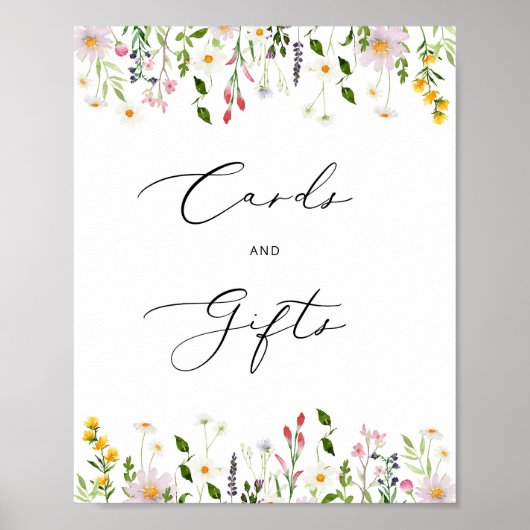 Minimalistische water poster (Voorkant)