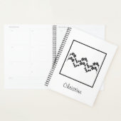 Minimalistische Waterman sterrenbeeld geboortebloe Planner (Display)