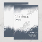 Minimalistische waterverf corporate kerstfeest kaart (Voorkant / Achterkant)