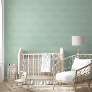 Minimalistische waterverf mintgroene textuur kinde behang
