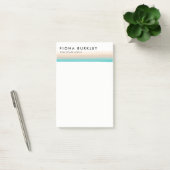 Minimalistische Waterverf penseelstreek Post-it® Notes (Kantoor)