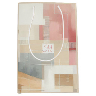 Minimalistische Wereld Medium Cadeauzakje