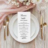 minimalistische wilde bloemenkrans volksrustieke b menu