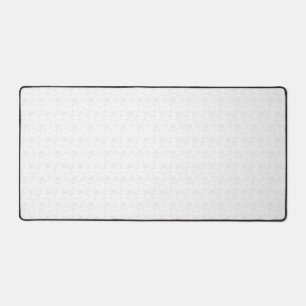 Minimalistische witte bureaumat Moderne werkruim