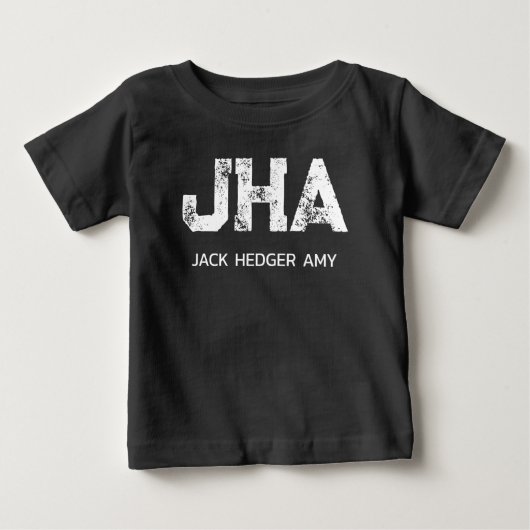 MINIMALISTISCHE WITTE DRIE LETTER MONOGRAM NAAM ZW (Voorkant)