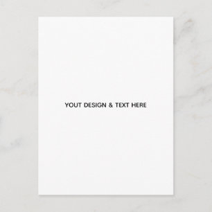 Minimalistische witte elegant voor elke gelegenhei feestdagenkaart