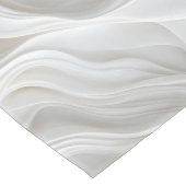 Minimalistische Witte Marmeren Wave Tafelloper Ele (Hoek)