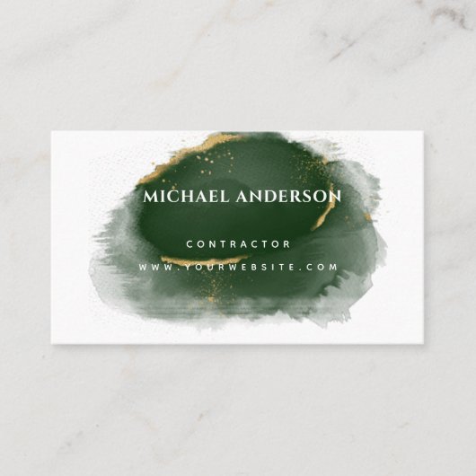 Minimalistische woningbouw Luxe Business Visitekaartje (Voorkant)