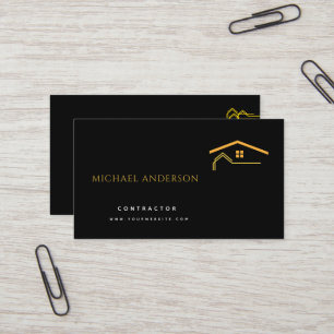 Minimalistische woningbouw Luxe Business Visitekaartje