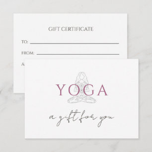 Minimalistische yogadocent lotushouding illustrati