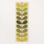 Minimalistische zachte aardse kleurstam yogamat (Voorkant)