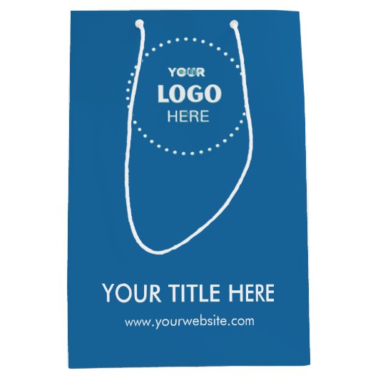 Minimalistische Zakelijke Moderne Cadeautas (Voorkant)