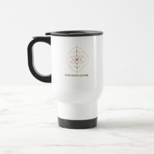 Minimalistische Zen-acupunctuurbeker Acupunctuur Reisbeker