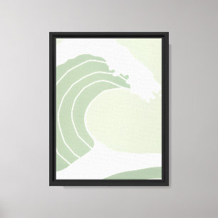 Minimalistische Zen-traditie ingelijste wandkunst Canvas Afdruk