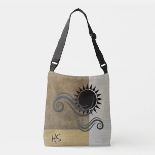 Minimalistische Zonnewind Persoonlijke Canvas tas