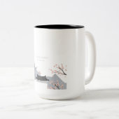 Minimalistische Zuid-Korea koffie Mok (Voorkant rechts)