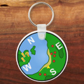 Minimap Sleutelhanger (Voorkant)