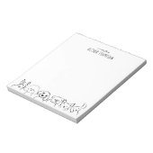 Minimisez Une Note Du Bloc-Notes Du Mignet Chien A (Tourné)