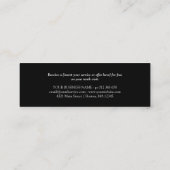 Minimisez votre logo carte de perforation fidélité (Dos)