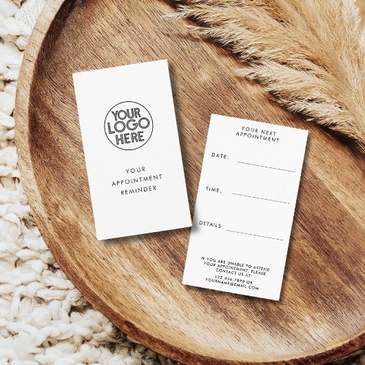 Minimisez votre rappel de rendez-vous Logo vertica