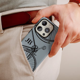 minimonogram fiets Case-Mate iPhone 14 pro hoesje