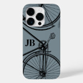  minimonogram fiets Case-Mate iPhone case (Achterkant)