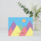 minimum d'art de montagne simple mcm Carte postale (Debout devant)