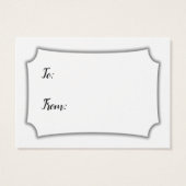 Minimum dire non à l'emballage Baby shower carte c (Dos)