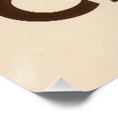 Minimumkoffie Perfect Poster (Hoek)