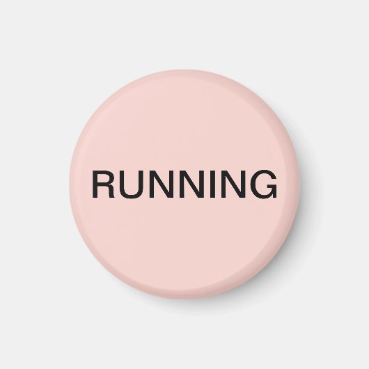 Minimumtunnel blush pink dishwasher magnet magneet (Voorkant)