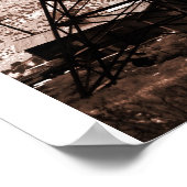 Mining Rig, Gold Hill, Nevada Poster (Hoek)