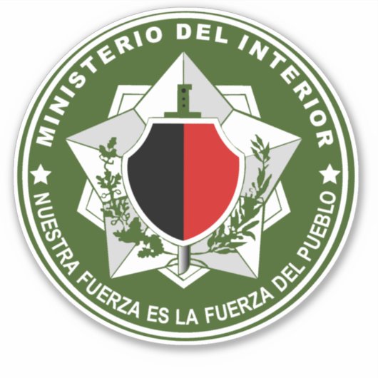 MININT CUBA STICKER (Voorkant)